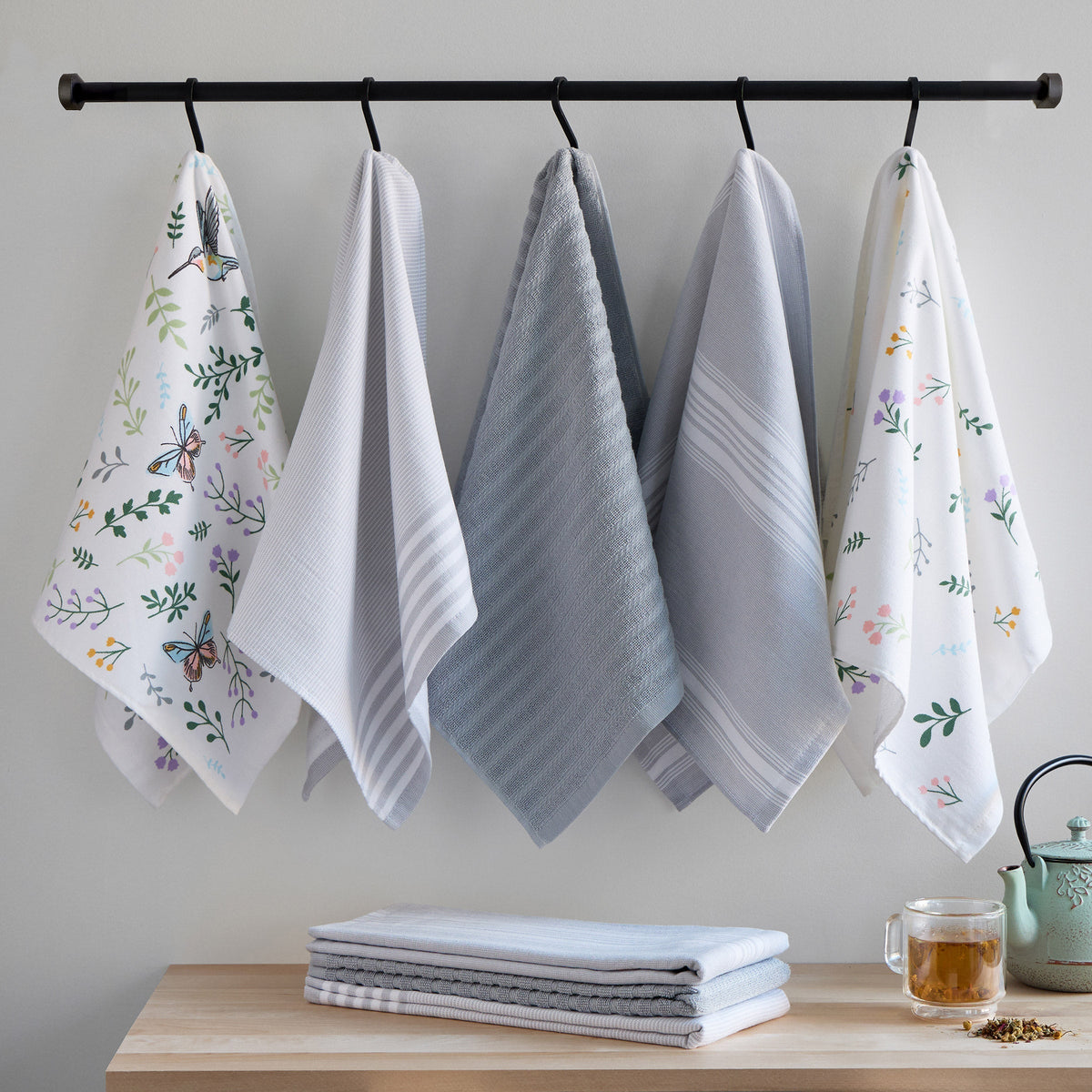 Mikasa Kitchen Towels, 8-pack