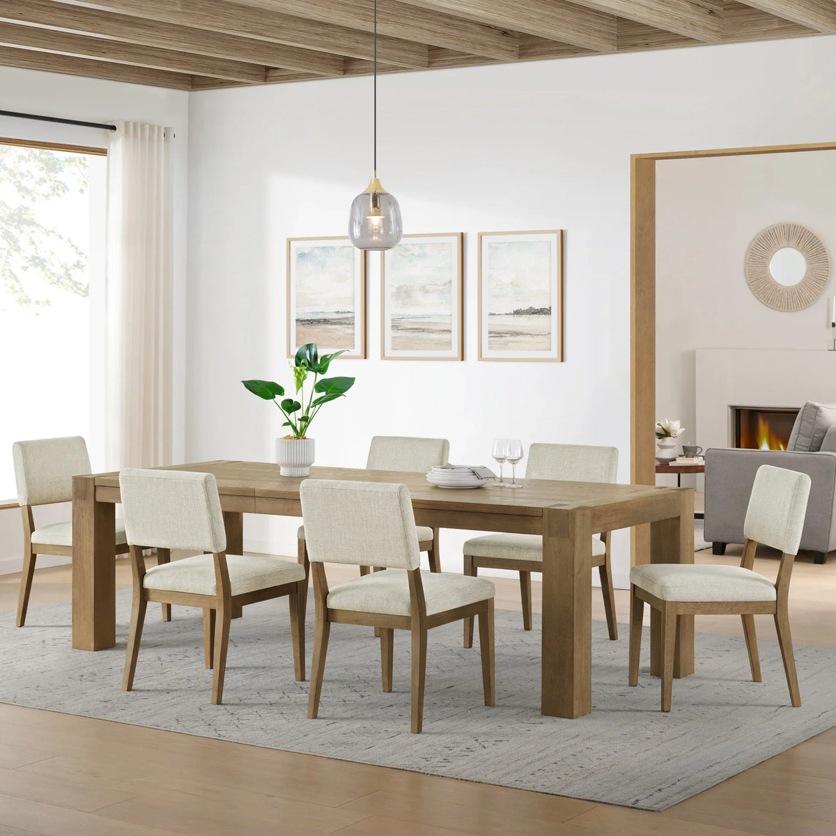 Pike & Main Cowen 7-piece Dining Room Set
