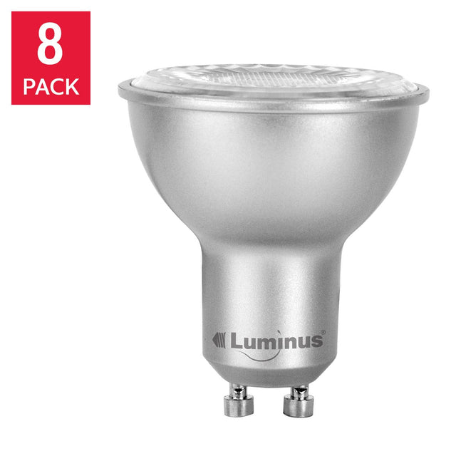 Luminus LED Elite 7W GU10 500 lumens Dimmable, 8-pack H4