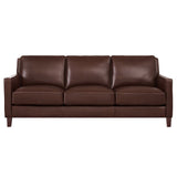 Prospera Home West Park Top-grain Leather Sofa and Chair