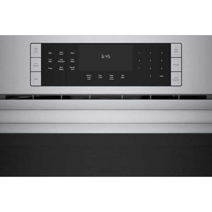 Bosch 800 Series 30 in. 4.6 cu ft. Stainless Steel Electric Single Wall Oven with Air fry