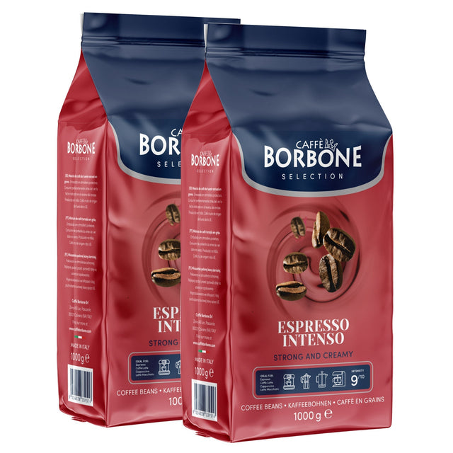 Caffè Borbone Espresso Intenso Whole Coffee Beans, 2 × 1 kg E3