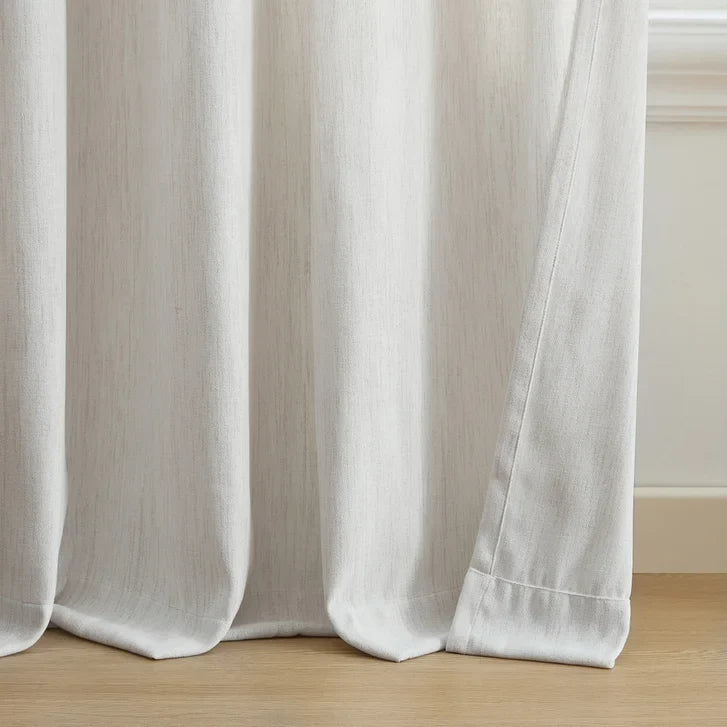 Bon Luxe Hogan Collection Light Filtering Curtain Panel, 2-panel