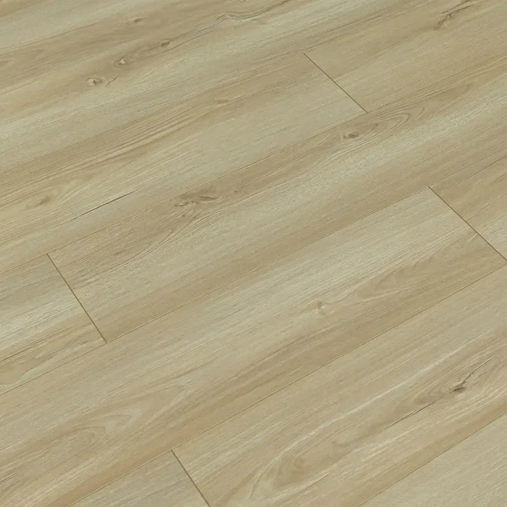 Kairos 19 cm (7.5 in.) Water Resistant Laminate Flooring.