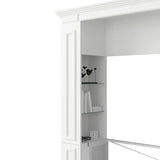 Bed & Room Porter Portrait Wall Bed with Internal Storage, Queen