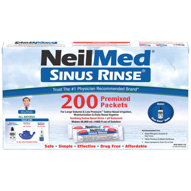 NeilMed Sinus Rinse Kit - 200 Packets L2