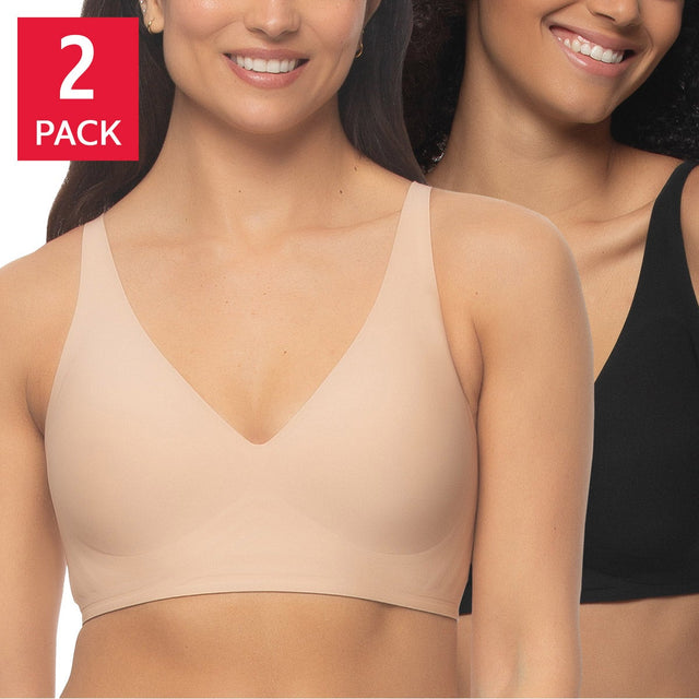 Buffalo Women's Wire-Free Bra, 2-pack H3
