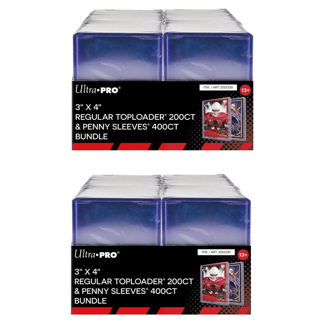 Ultra PRO 400CT TOPLOADER and 800CT PENNY SLEEVES Bundle M2