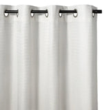 Safdie & Co. Herringbone Light Filtering Curtain Panel, 2 panel