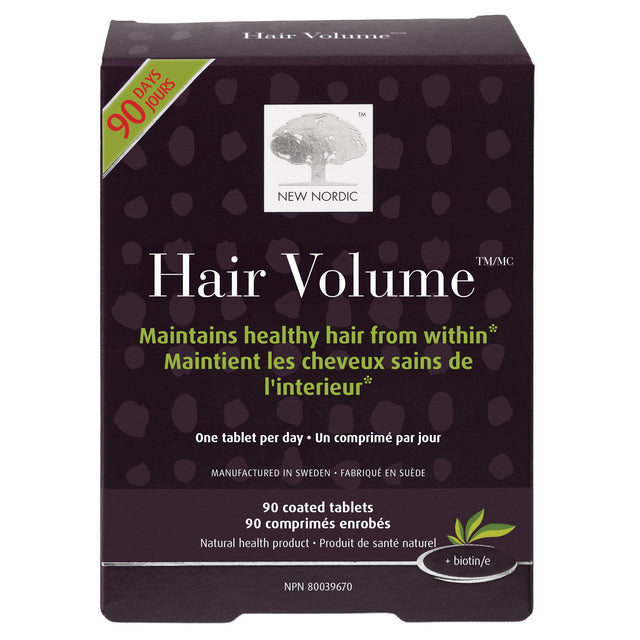 New Nordic Hair Volume, 90 Tablets W2