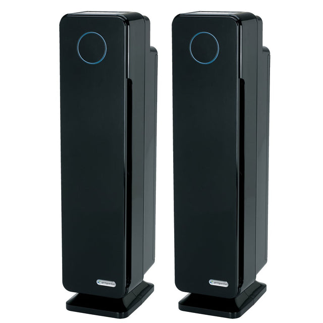 GermGuardian Elite 4-in-1 UV-C Tower Plus Air Purifier, 2-pack H4