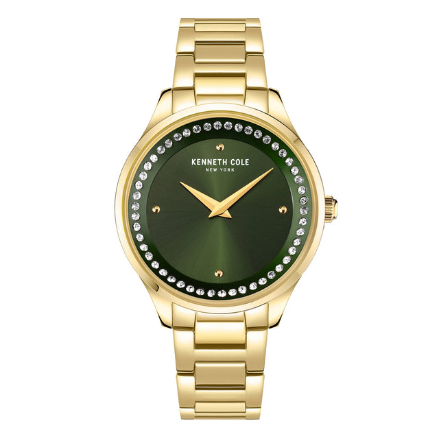 Kenneth Cole New York Green Dial Women's Watch N0