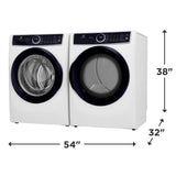 Electrolux 762 Series Laundry Bundle 5.2 cu ft. Front Load Washer and 8.0 cu ft. Electric Dryer