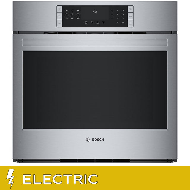 Bosch 800 Series 30 in. 4.6 cu ft. Stainless Steel Electric Single Wall Oven with Air fry A1