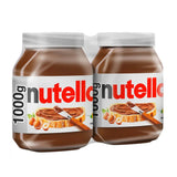 Nutella Hazelnut Spread with Cocoa, 2 × 1 kg
