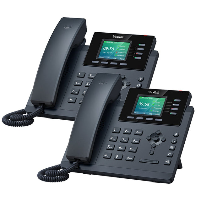 Ooma Yealink T34W Wi-Fi IP Business Phones, 2-pack M9