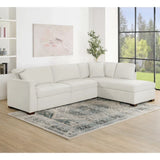 Thomasville Miles 2-piece Fabric Right-hand Facing Sectional with Power Footrests