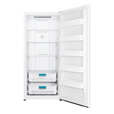 Hisense 21.2 cu ft. White Convertible Upright Fridge or Freezer with Reversible Door