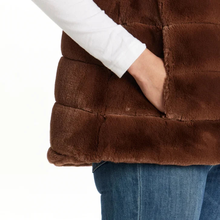 Weatherproof Women's Faux Fur Vest