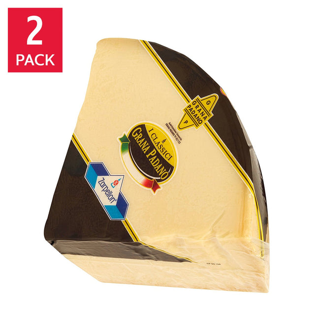Zarpellon Grana Padano Cheese Wedges, 2 × 4.79 kg (10.5 lb.) J4