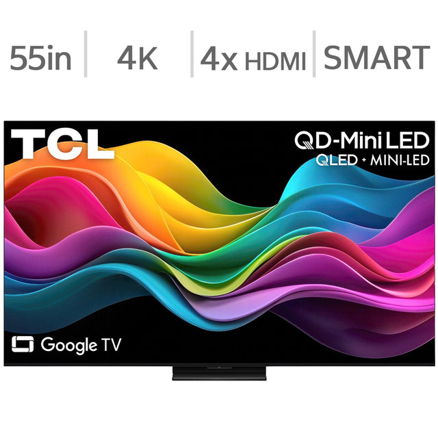 TCL 55" Class - A400U Series - 4K UHD QD-Mini LED TV P3