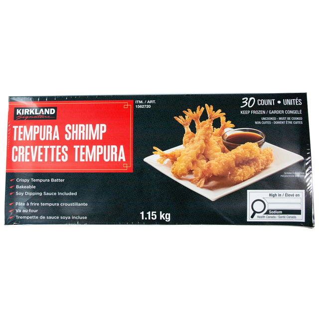 Kirkland Signature Tempura Shrimp, 1.15 kg A9