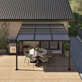 Sojag Budapest 10 ft. x 12 ft. Retractable Mural Gazebo