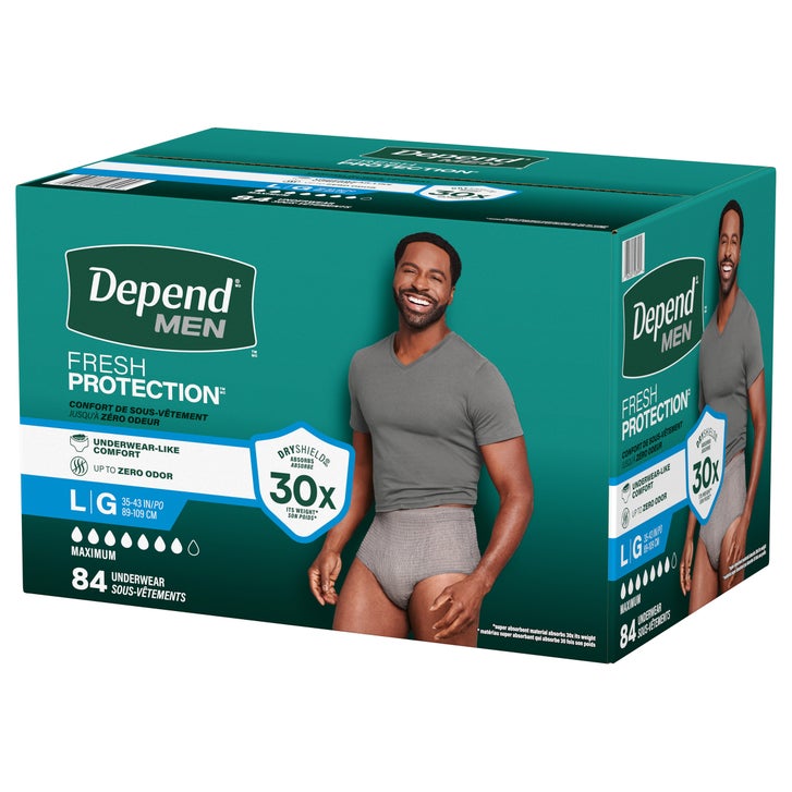 Depend Men's Maximum Absorbency Underwear