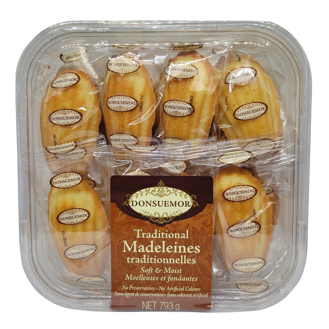 Donsuemor Traditional Madeleines Cookies, 28 × 28 g A3