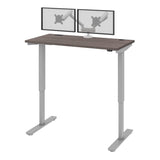 Bestar Upstand 61 cm x 122 cm (24 in. x 48 in.) Height Adjustable Desk with Dual Monitor Arm