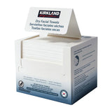 Kirkland Signature Dry Facial Towels, 4 x 50-count