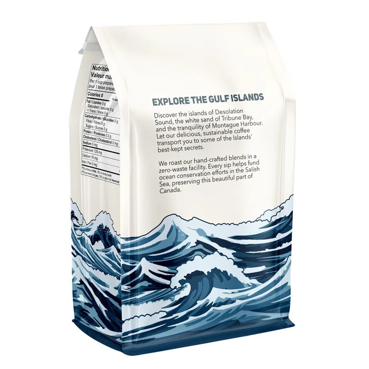 Montague Harbour Medium Roast Organic Coffee Beans, 2 x 907g