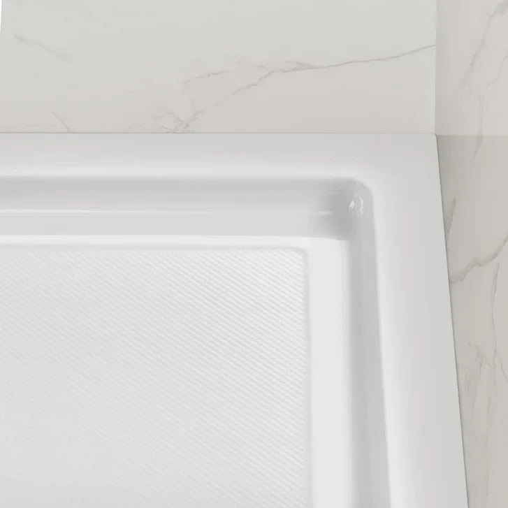 OVE Decors Adena Acrylic Shower Base in White