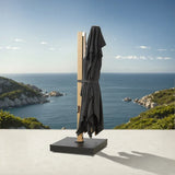 Sirio 3 m x 4 m (9.85 ft. x 13.1 ft.) Commercial Cantilever Umbrella