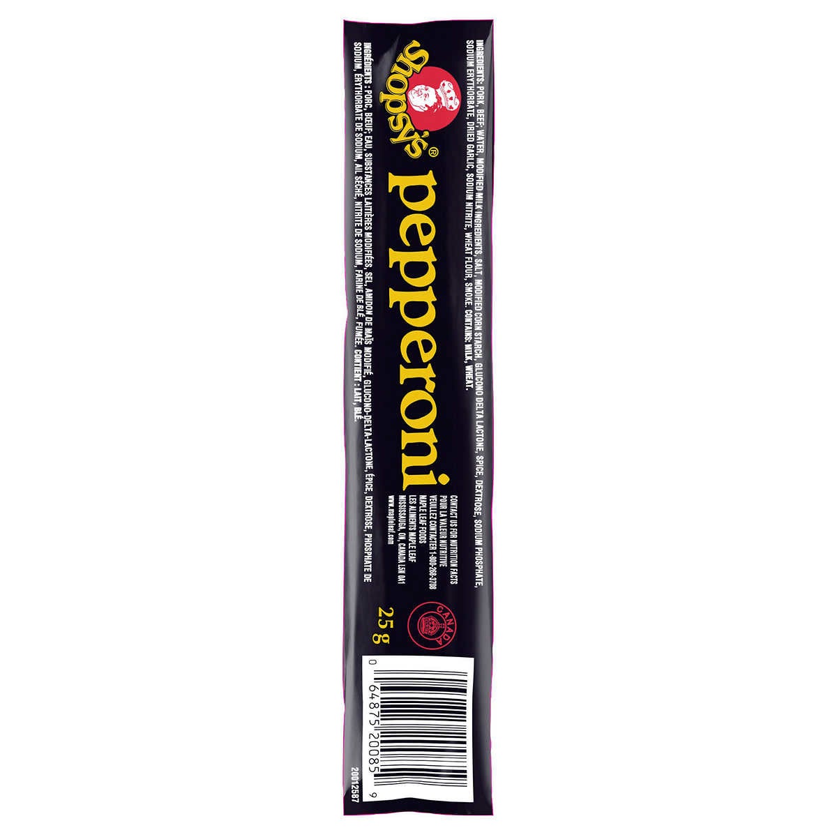 Shopsy's Pepperoni Sticks, 40-Count