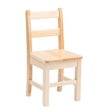 Poitras Solid Hardwood Round Table with 2 Chairs