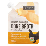 Broya Organic Bone Broth Turmeric & Ginger Chicken, 6 × 500 mL
