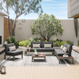 Colonial 5-piece Patio Sectional Conversation Set