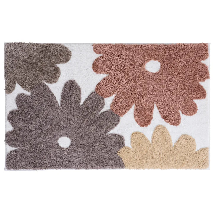 Safdie Carved Floral Bath Mat