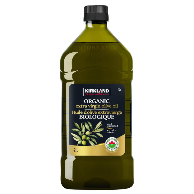 Kirkland Signature Organic Extra Virgin Olive Oil, 2 L F6
