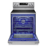 LG 30 in. 6.3 cu ft. Stainless Steel Freestanding Range with ProBake Convection and AirFry