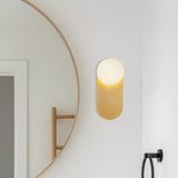 Light & Modern Quinn Wall Sconce with Opal Glass