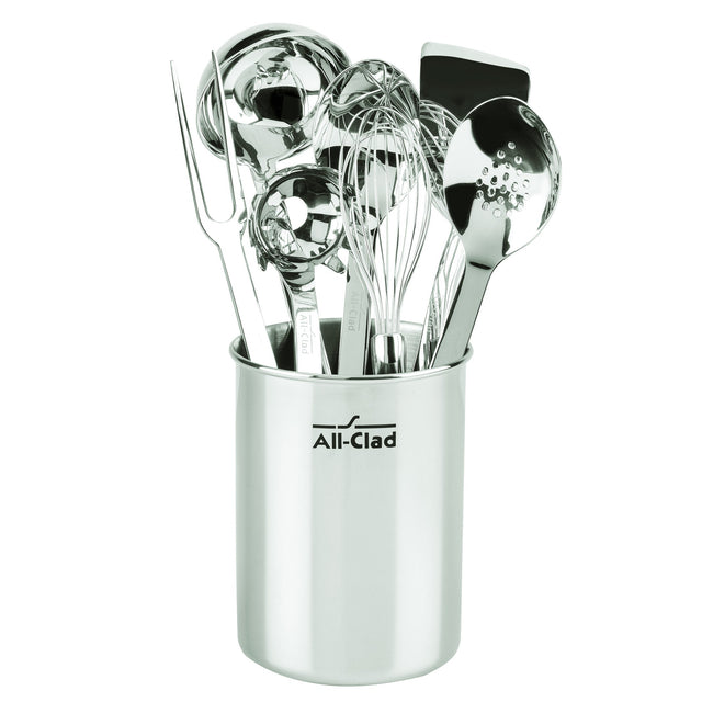 All-Clad Stainless Steel Kitchen Utensil Set, 8-piece P1