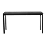 Mobital Host 149.9 cm (59 in.) Extendable Dining Table with Black Sintered Stone Top