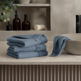 Welhome Waffle Texture Hand Towels, 4-pack