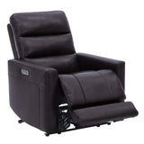Gilman Creek Top-grain Leather CloudZero Power Recliner with Adjustable Headrest