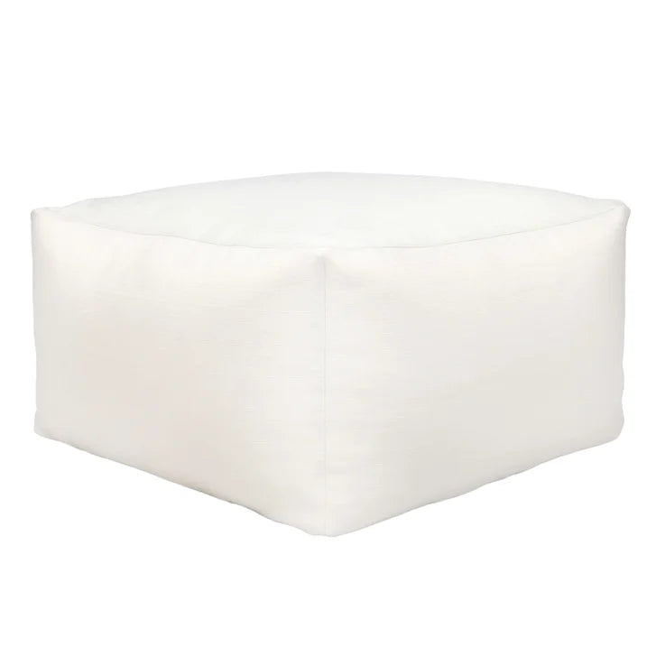 Norka Living Beka Off-White Bean Bag Ottoman