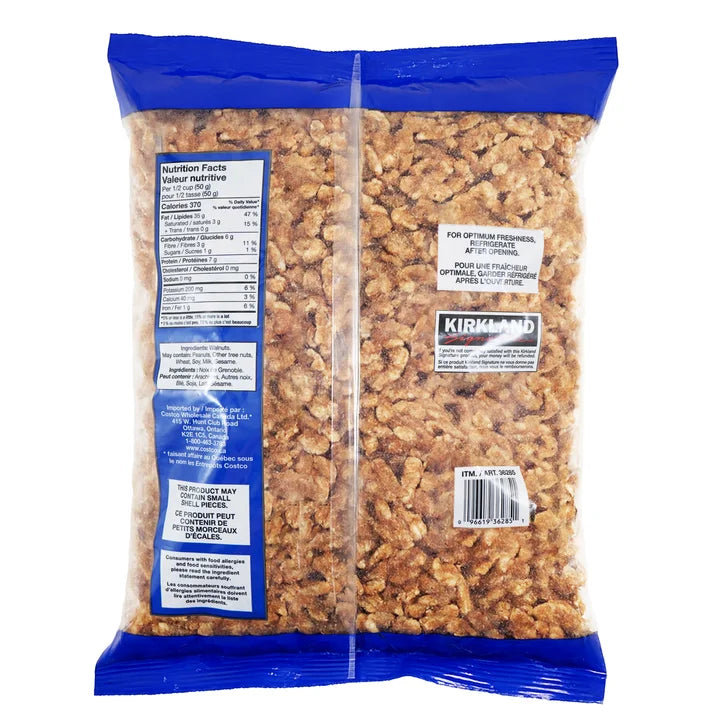Kirkland Signature Shelled Walnuts, 1.36 Kg