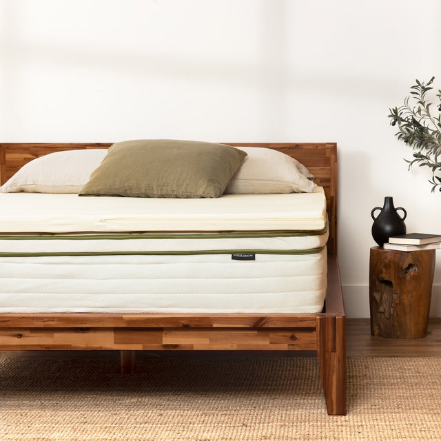 Silk & Snow Organic Latex Mattress Topper W0