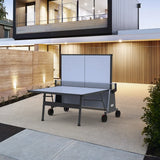 KETTLER Monaco Outdoor Table Tennis Table Bundle